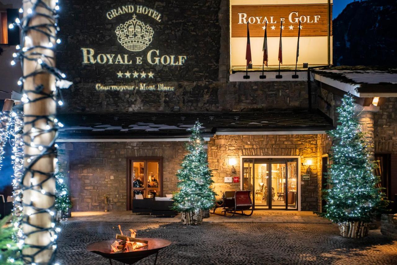 Grand Hotel Royal E Golf Courmayeur Exterior foto