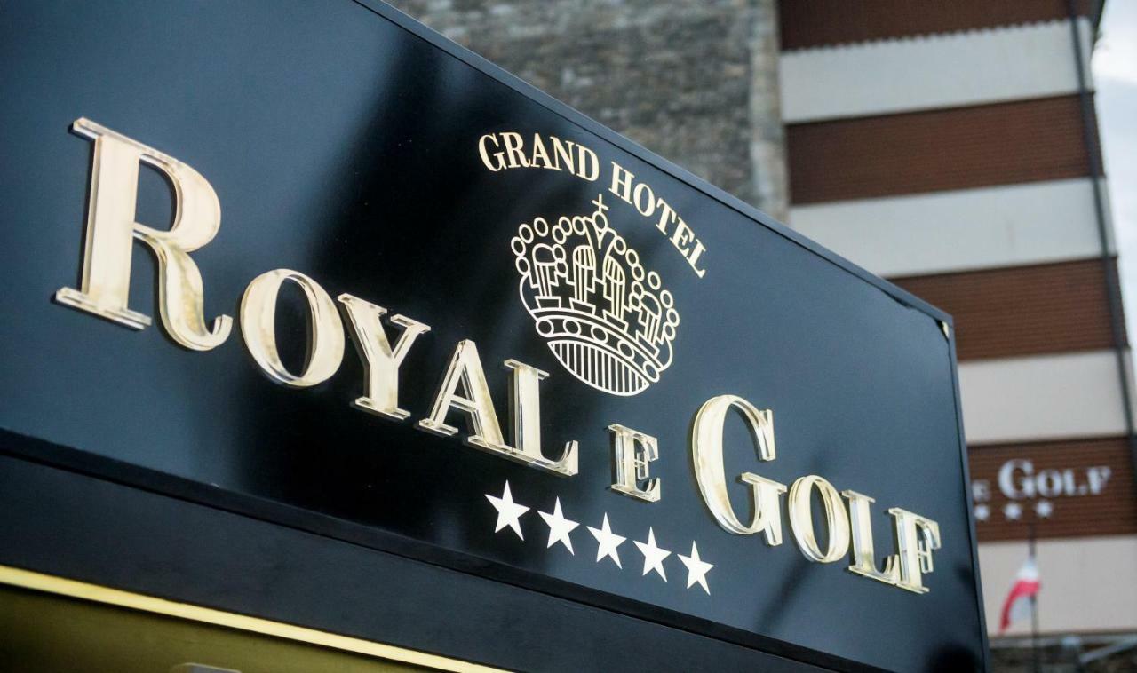 Grand Hotel Royal E Golf Courmayeur Exterior foto